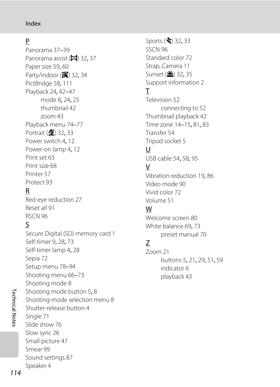 Nikon L15 User Manual | Page 126 / 128