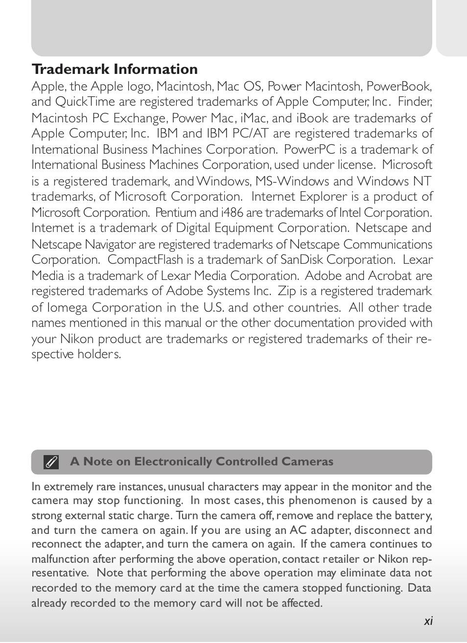 Nikon 775 User Manual | Page 11 / 182