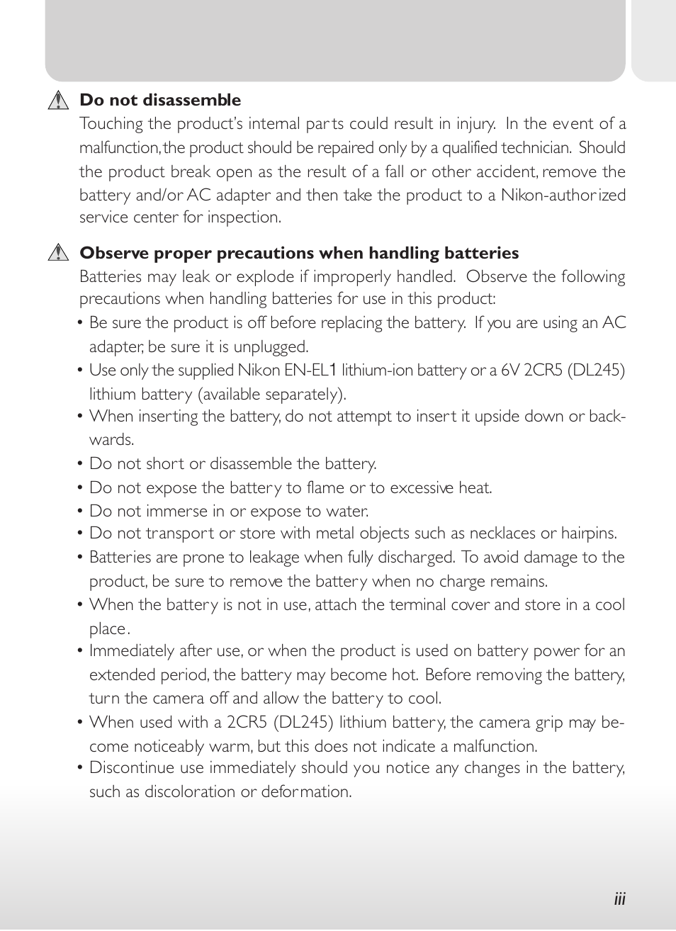 Nikon 775 User Manual | Page 3 / 182