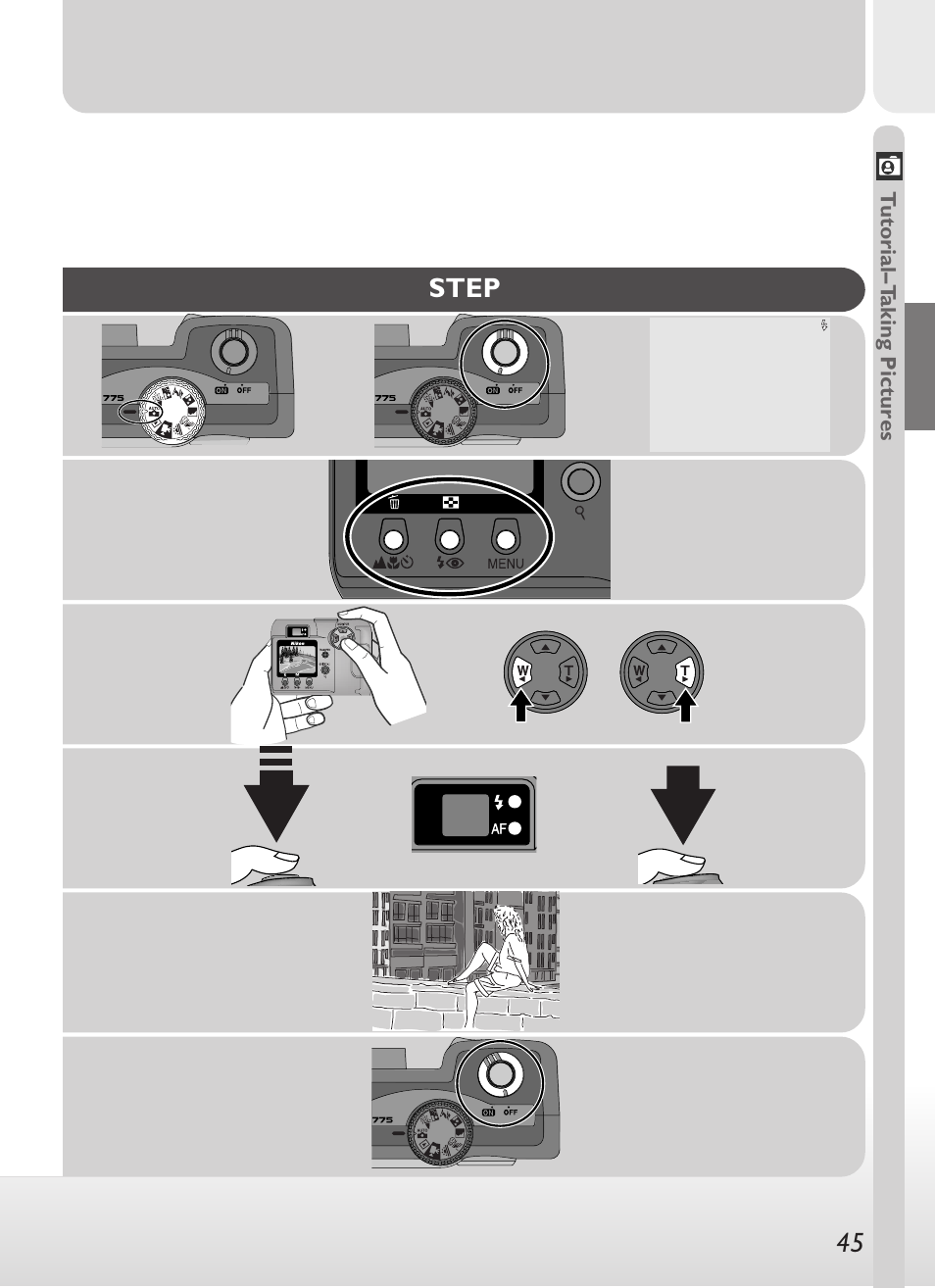 Step | Nikon 775 User Manual | Page 59 / 182