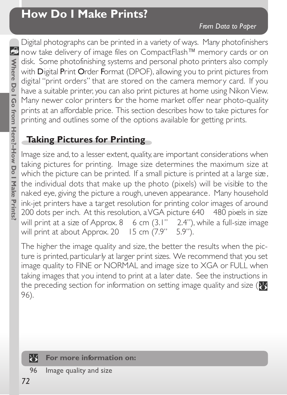 How do i make prints | Nikon 775 User Manual | Page 86 / 182