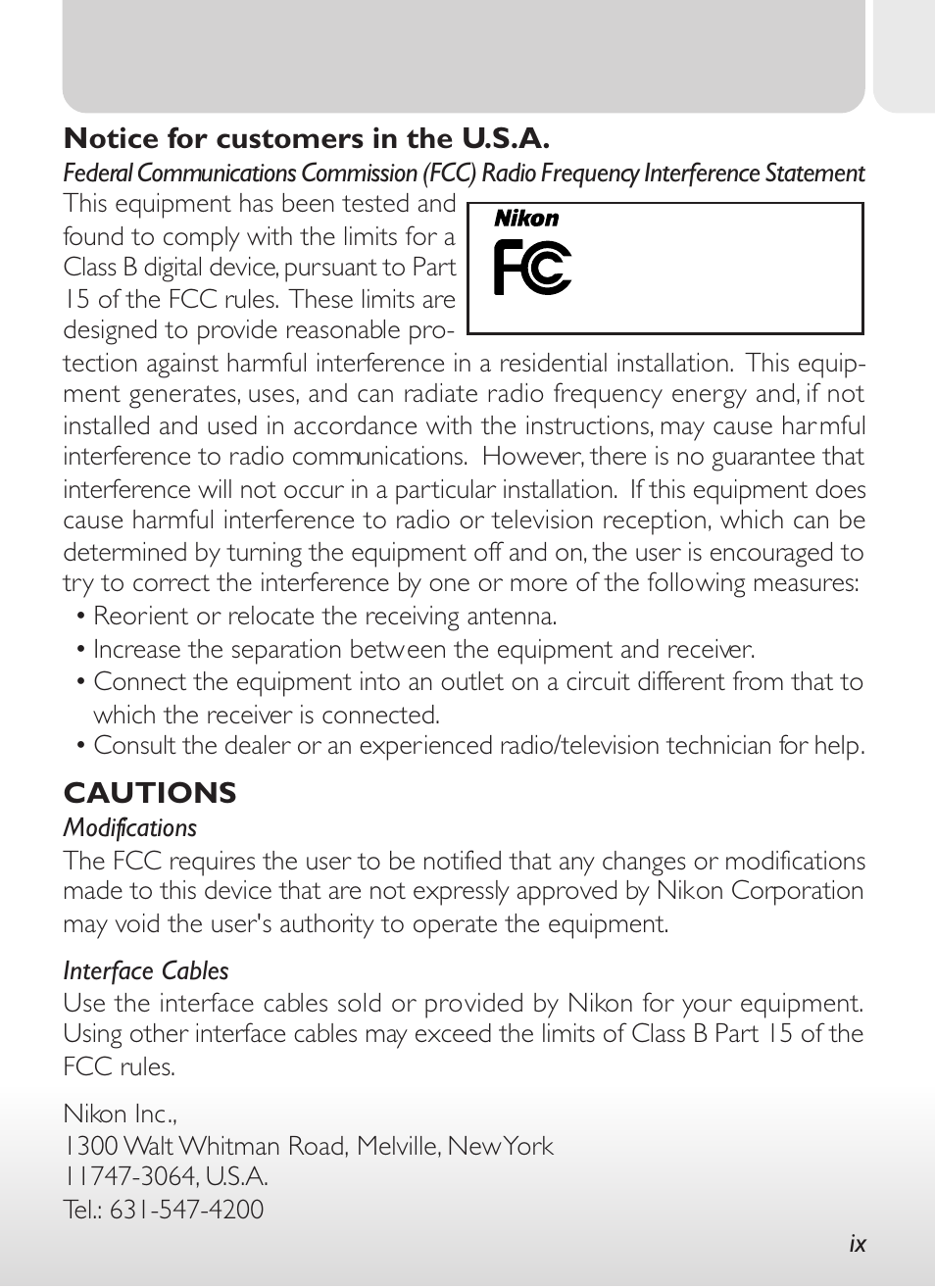 Nikon 775 User Manual | Page 9 / 182