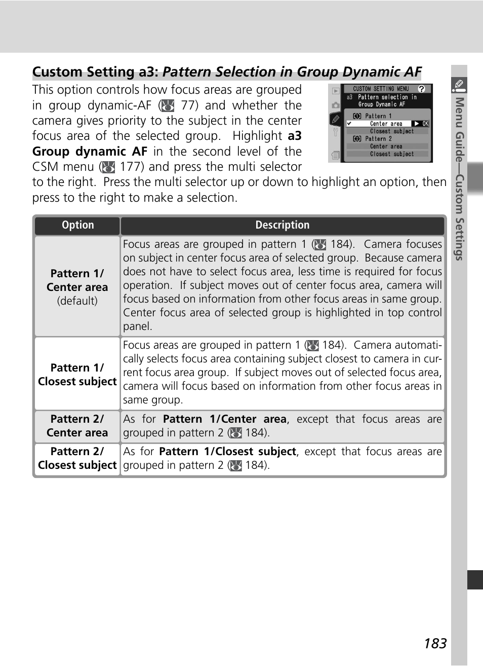 Nikon D2X User Manual | Page 197 / 279