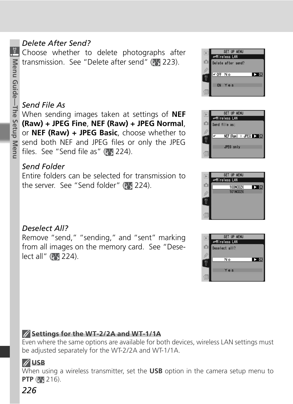 Nikon D2X User Manual | Page 240 / 279