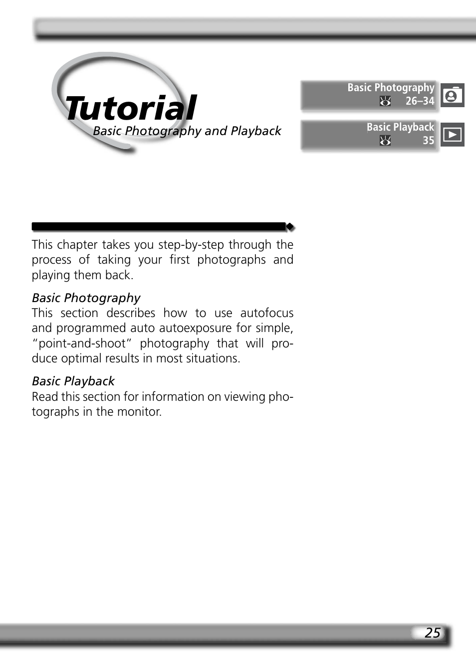 Tutorial | Nikon D2X User Manual | Page 39 / 279