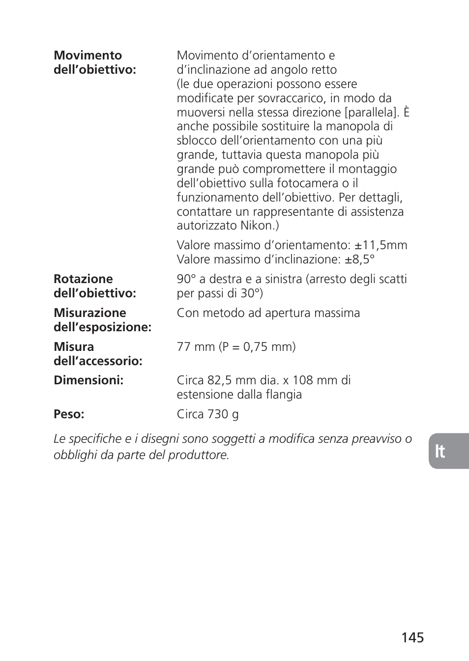 Nikon PC-E NIKKOR 24mm f-3.5D ED User Manual | Page 145 / 224