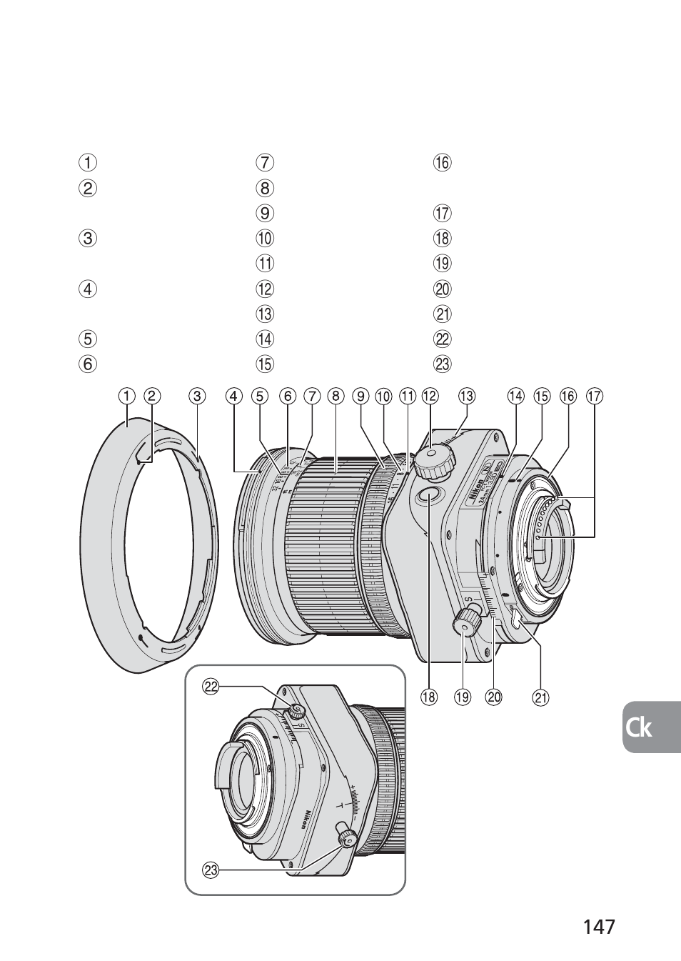 Nikon PC-E NIKKOR 24mm f-3.5D ED User Manual | Page 147 / 224