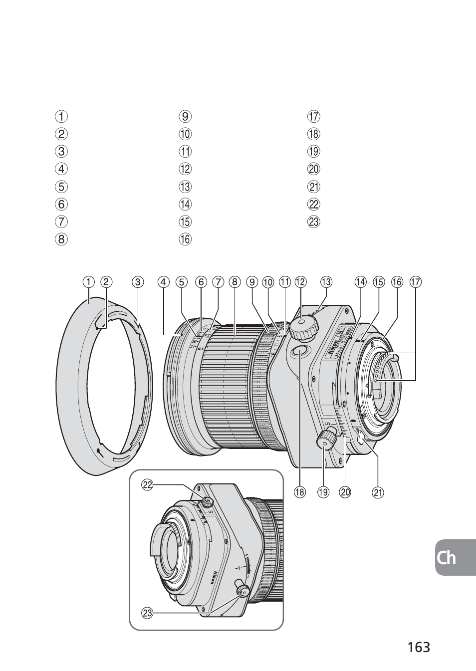 Nikon PC-E NIKKOR 24mm f-3.5D ED User Manual | Page 163 / 224