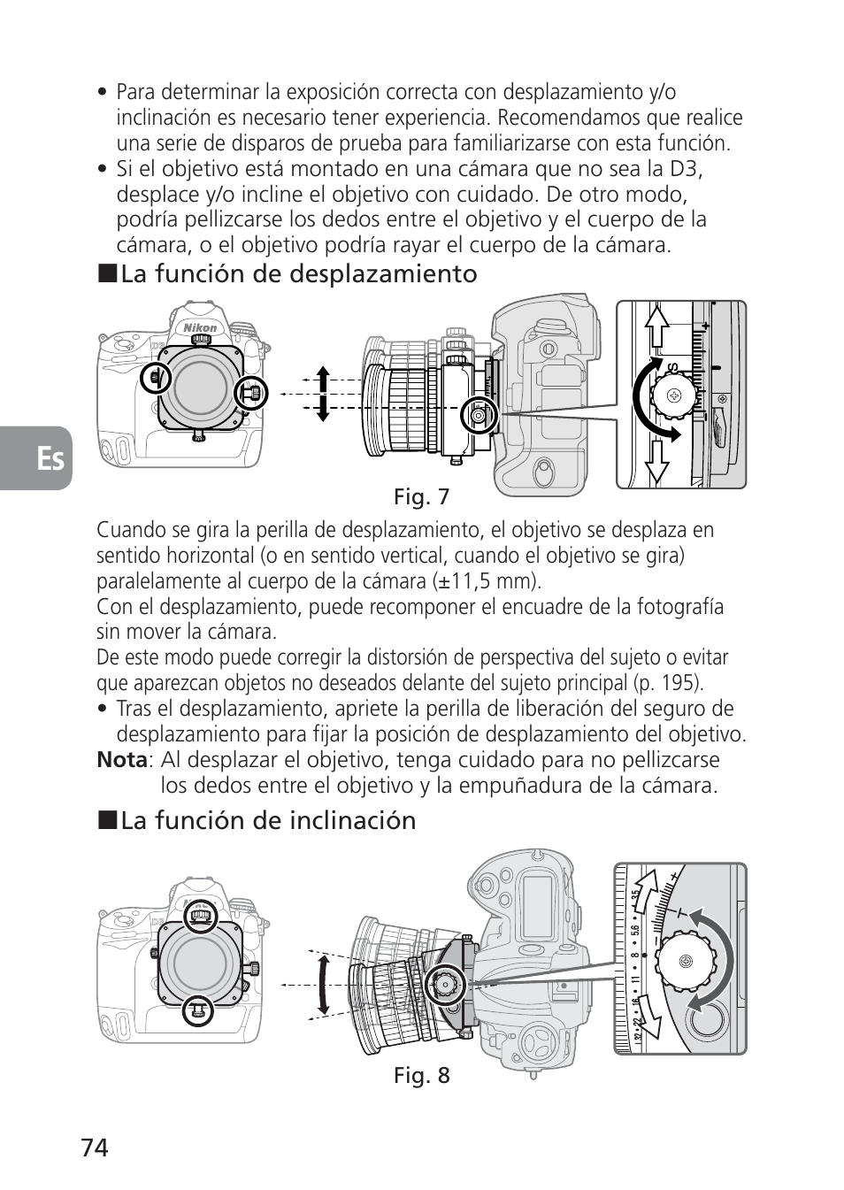 Nikon PC-E NIKKOR 24mm f-3.5D ED User Manual | Page 74 / 224