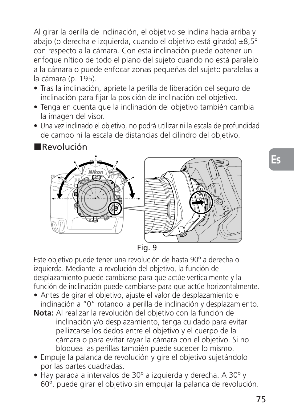 Nikon PC-E NIKKOR 24mm f-3.5D ED User Manual | Page 75 / 224