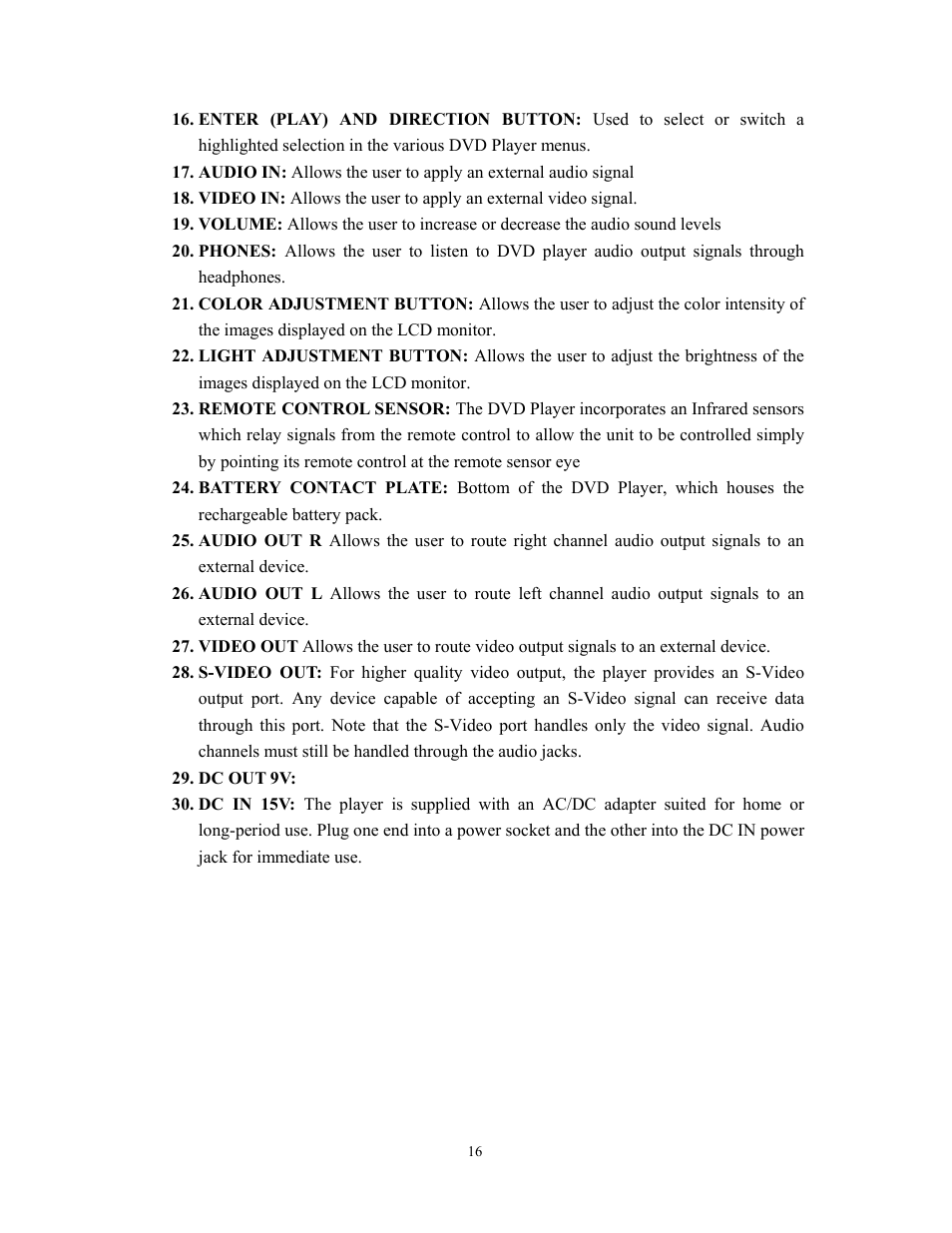 Audiovox D1800 User Manual | Page 17 / 46