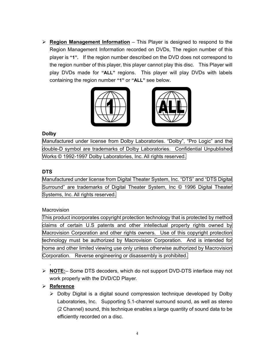 Audiovox D1800 User Manual | Page 5 / 46