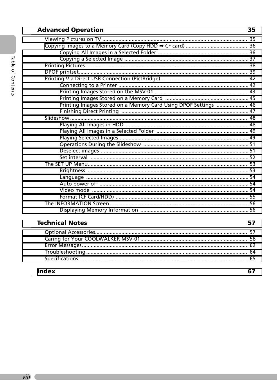 Nikon Coolwalker User Manual | Page 10 / 80