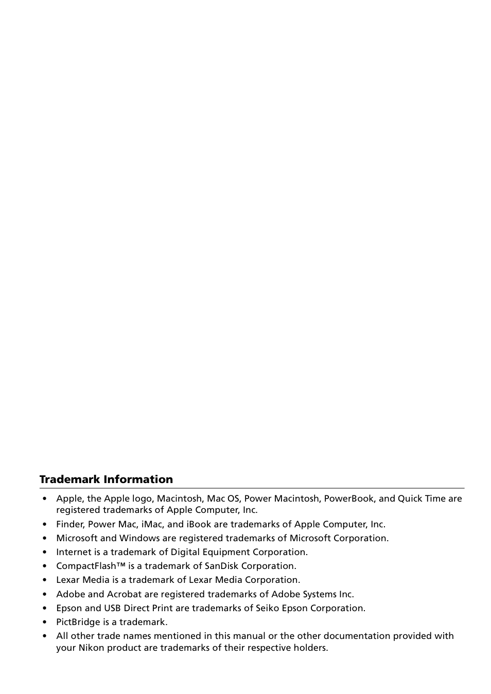 Nikon Coolwalker User Manual | Page 2 / 80