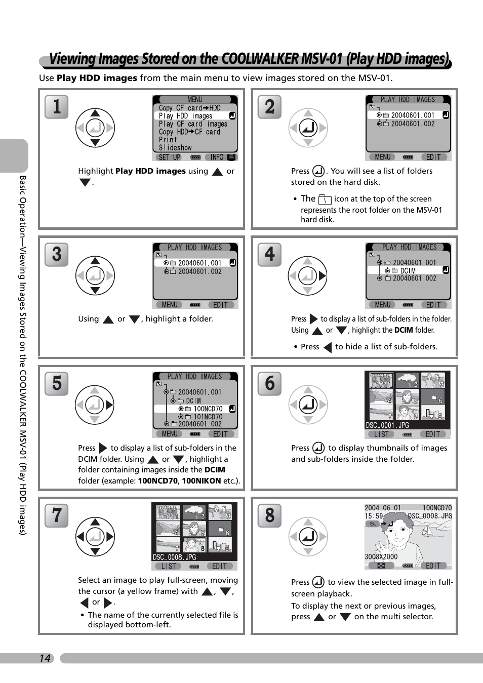 Nikon Coolwalker User Manual | Page 24 / 80