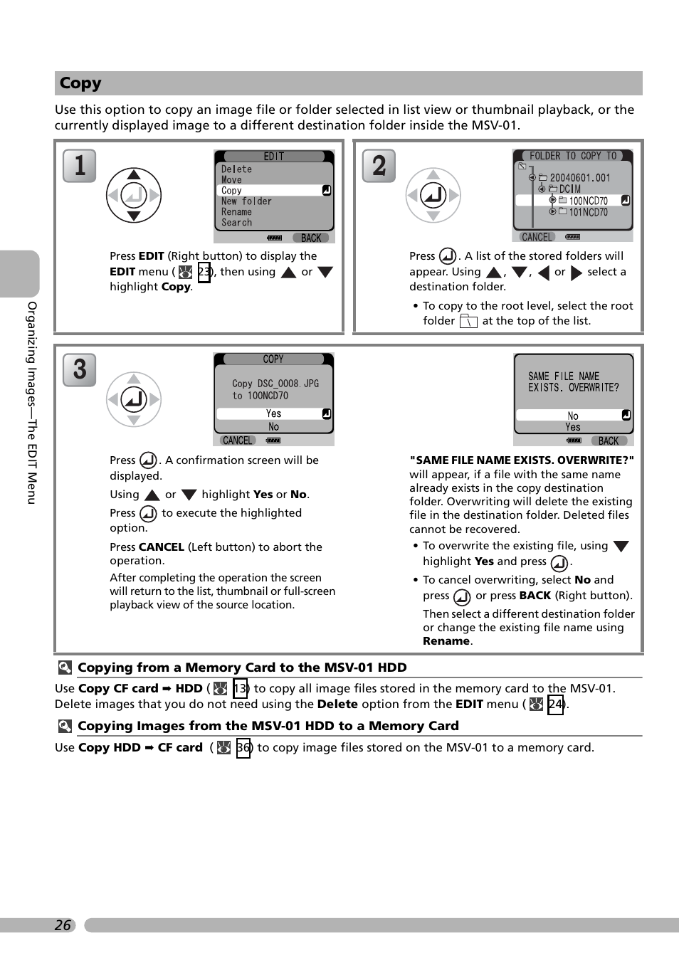 Copy | Nikon Coolwalker User Manual | Page 36 / 80