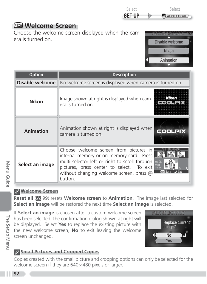 Welcome screen | Nikon 4800 User Manual | Page 102 / 125