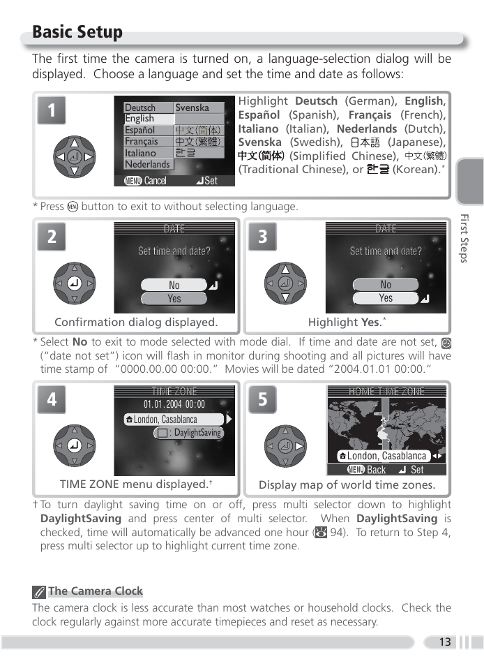 Basic setup | Nikon 4800 User Manual | Page 23 / 125