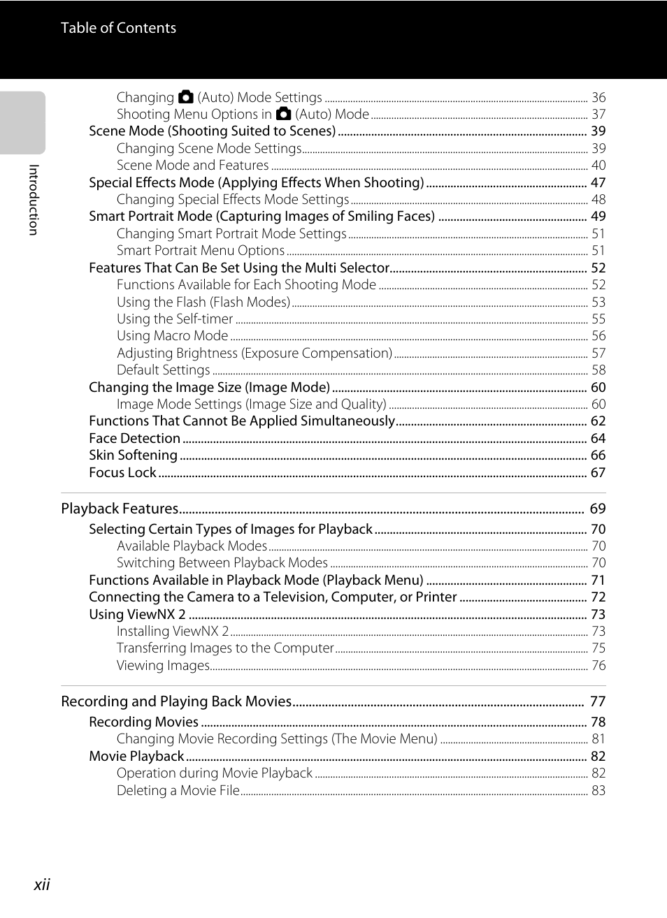 Nikon S3300 User Manual | Page 14 / 204