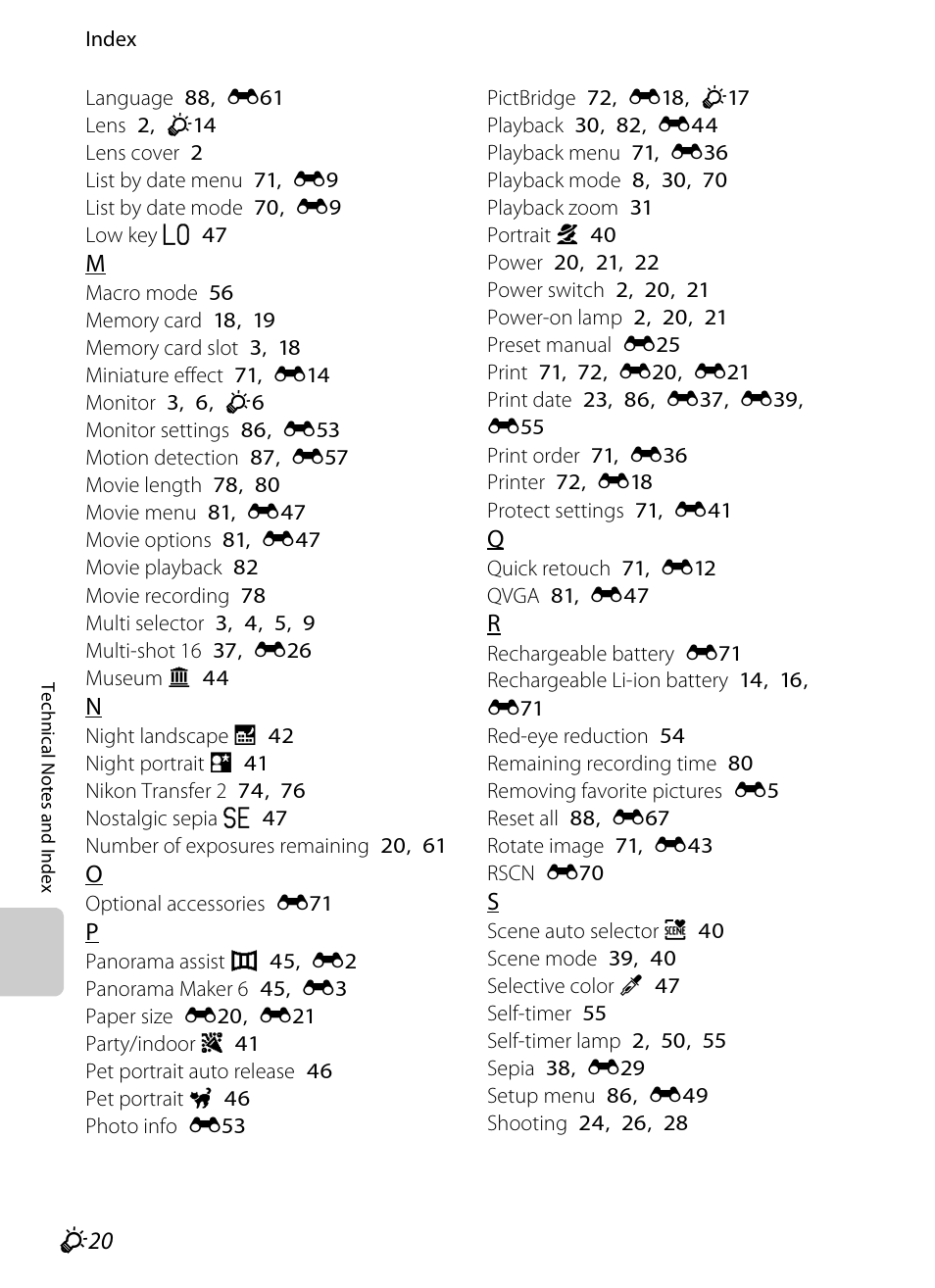 Nikon S3300 User Manual | Page 200 / 204