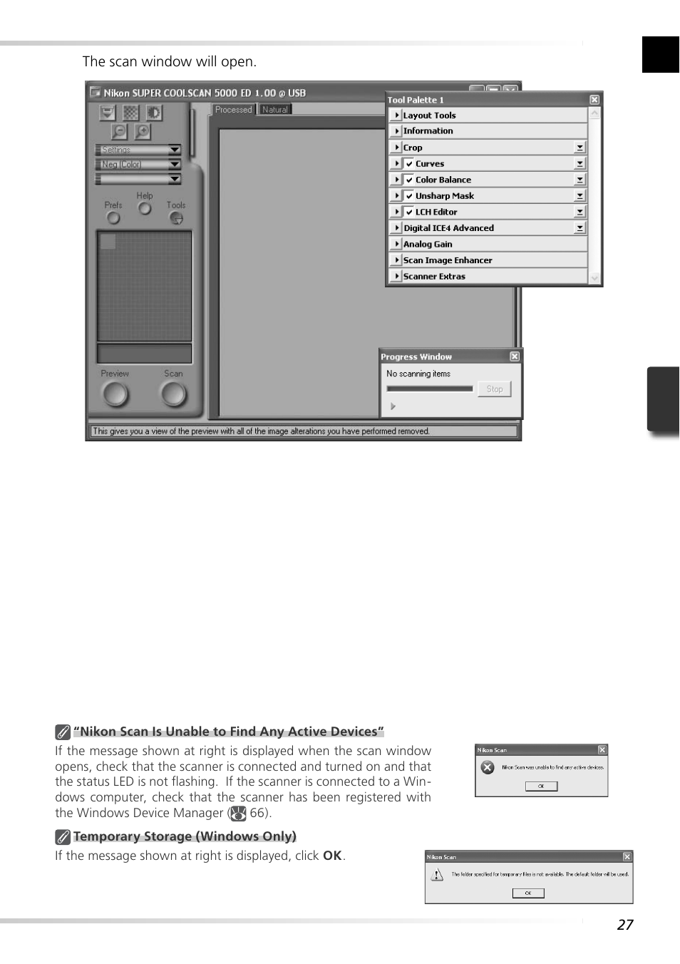 Nikon Super Coolscan LS-5000 - Coolscan V User Manual | Page 36 / 81