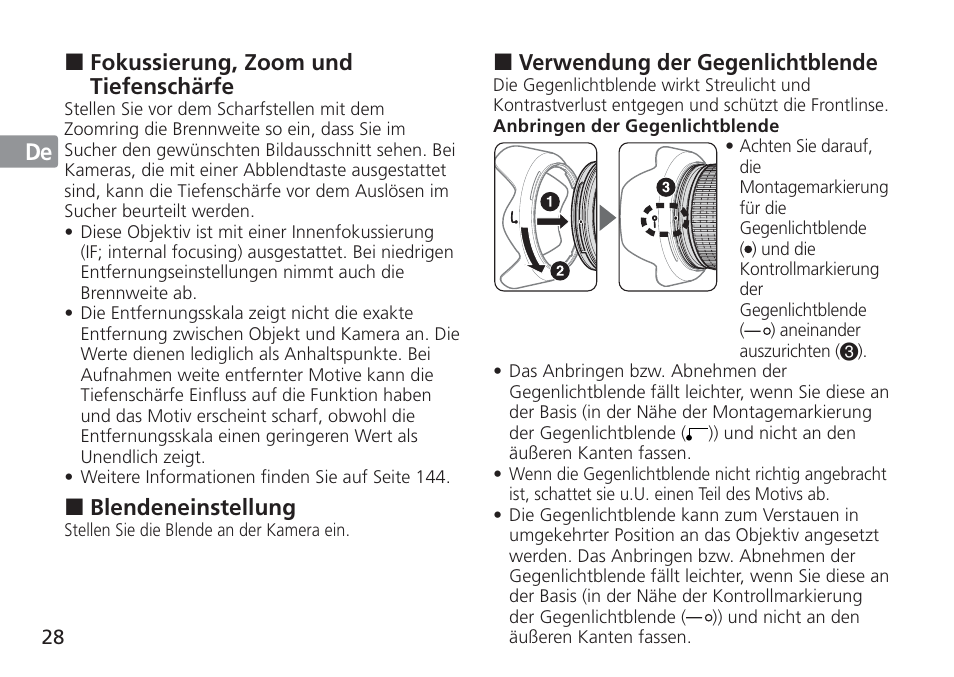 Nikon AF-S VR 24-120mm f-4G ED User Manual | Page 28 / 152