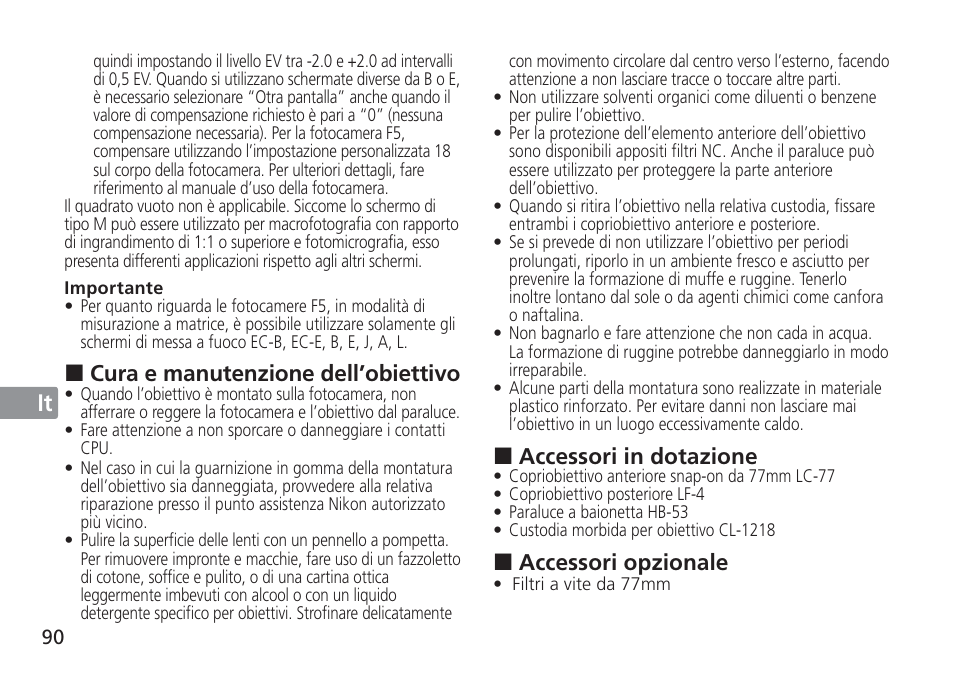 Nikon AF-S VR 24-120mm f-4G ED User Manual | Page 90 / 152