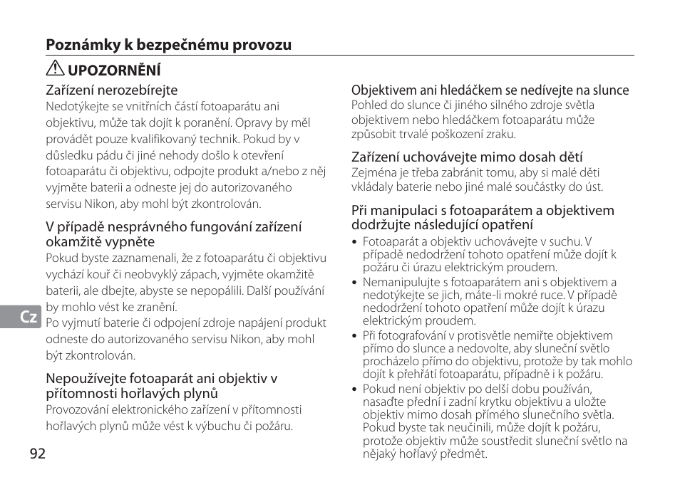 Nikon AF-S VR 24-120mm f-4G ED User Manual | Page 92 / 152