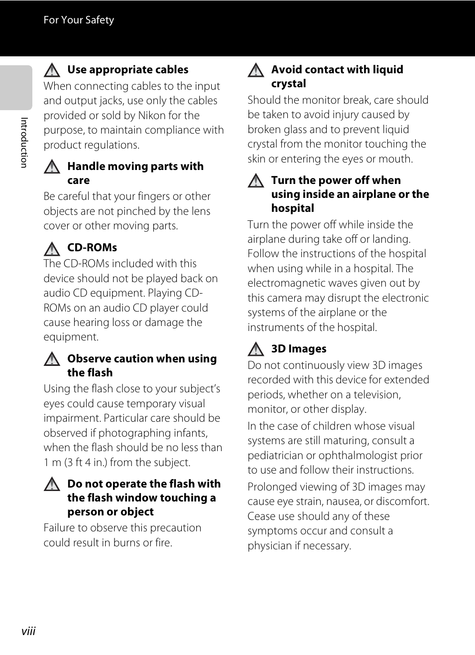 Nikon S6300 User Manual | Page 10 / 232