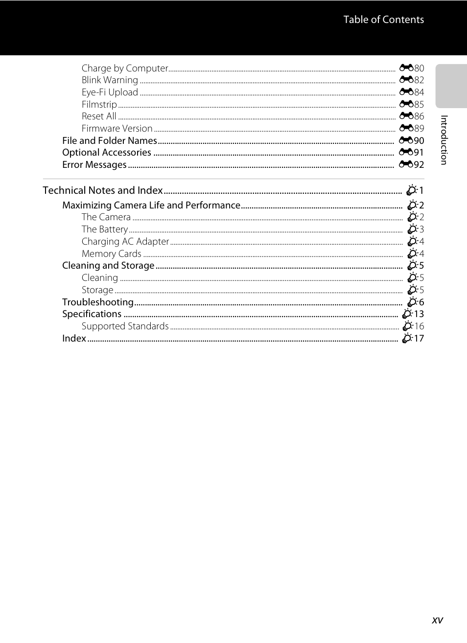 Nikon S6300 User Manual | Page 17 / 232