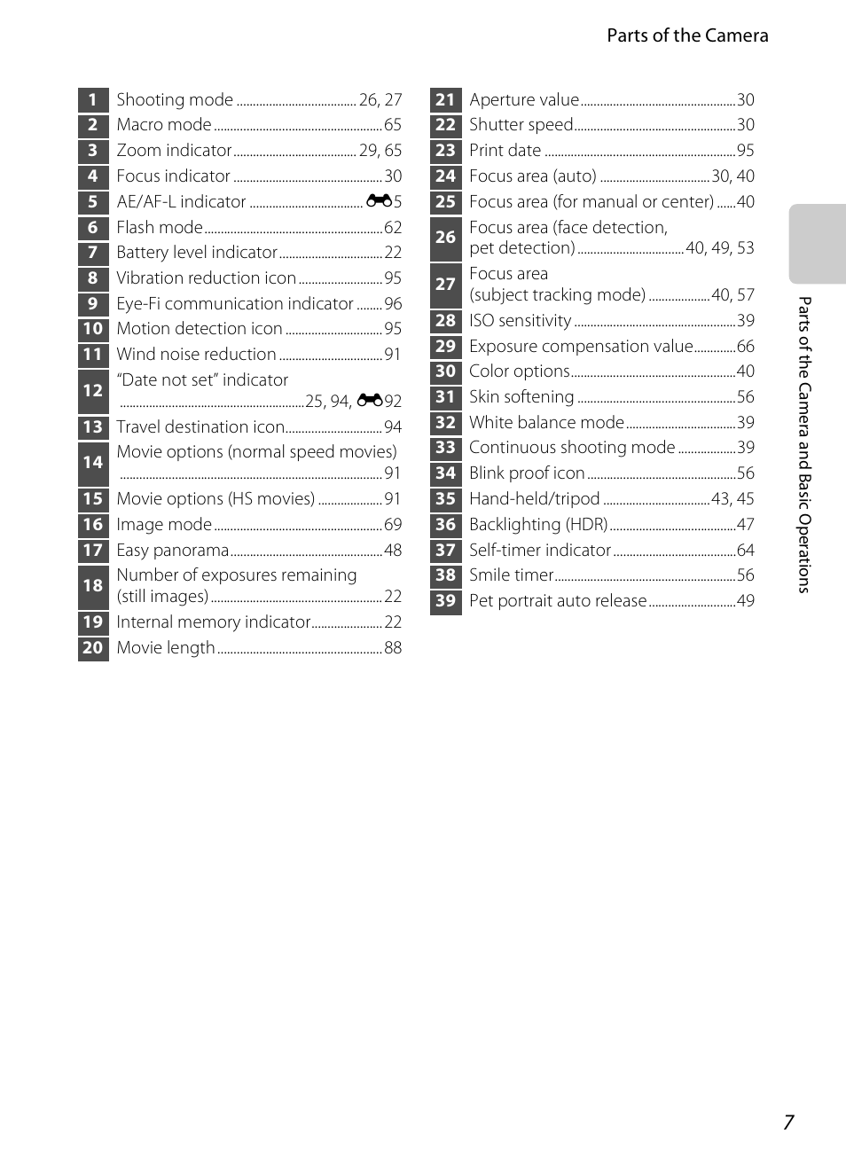 Nikon S6300 User Manual | Page 25 / 232