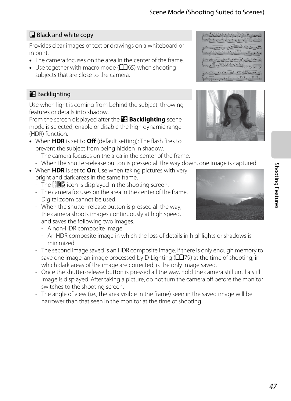 A47) | Nikon S6300 User Manual | Page 65 / 232