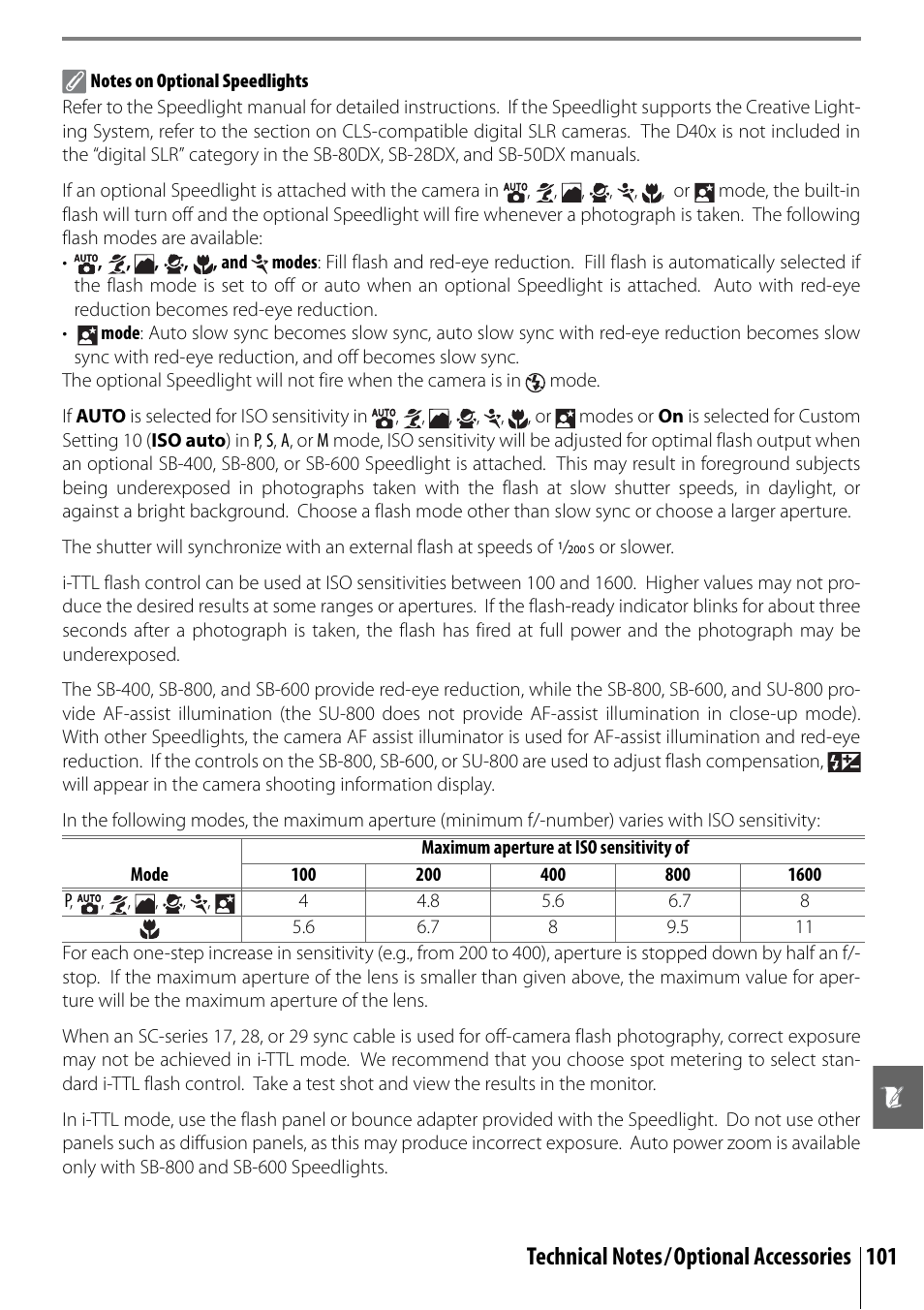 Nikon D40X User Manual | Page 113 / 139