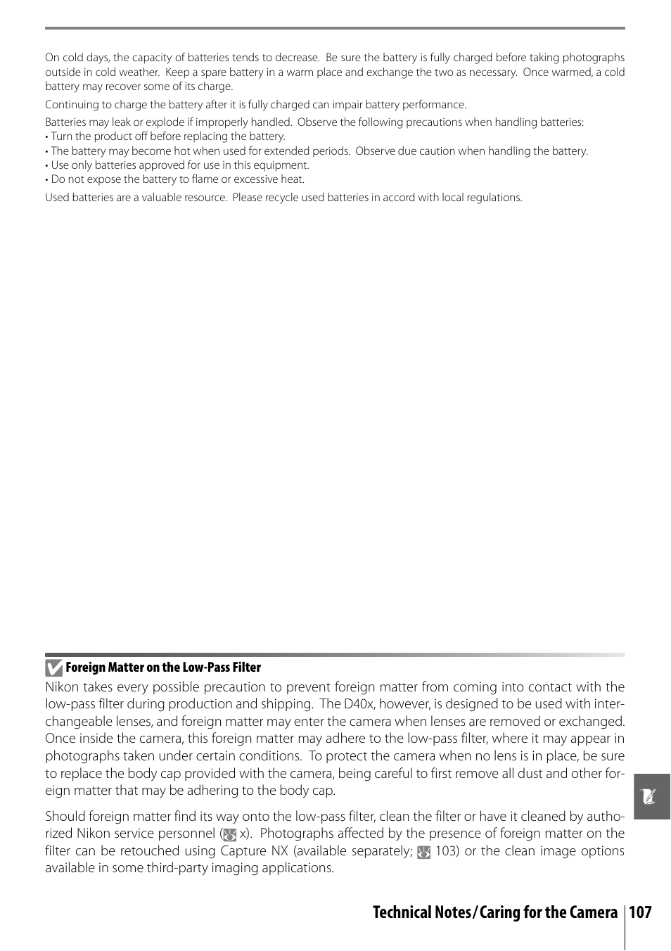 Nikon D40X User Manual | Page 119 / 139