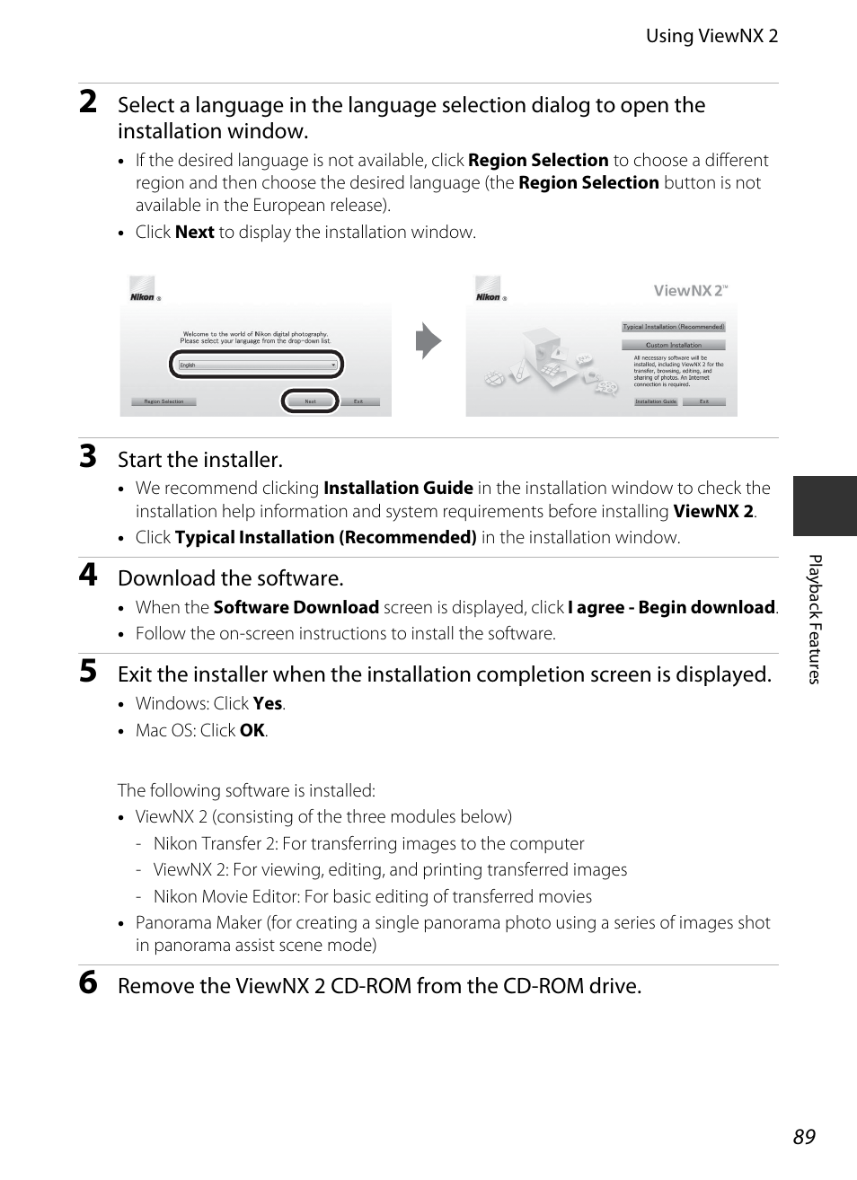 A89) to | Nikon P520 User Manual | Page 107 / 244