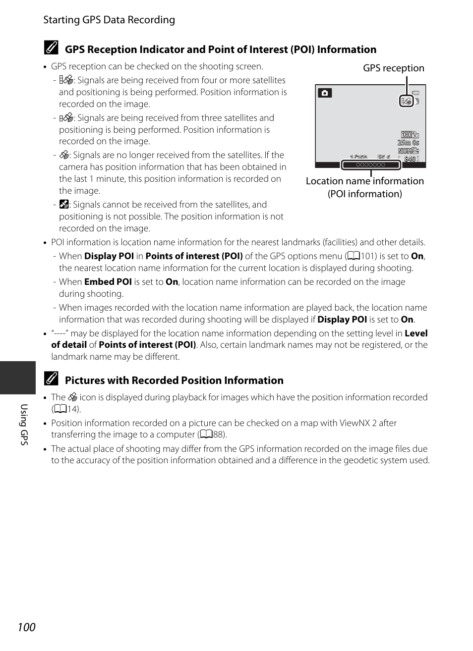 Nikon P520 User Manual | Page 118 / 244