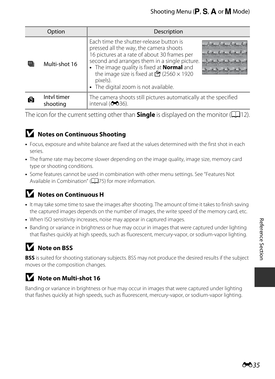 E 35 | Nikon P520 User Manual | Page 159 / 244