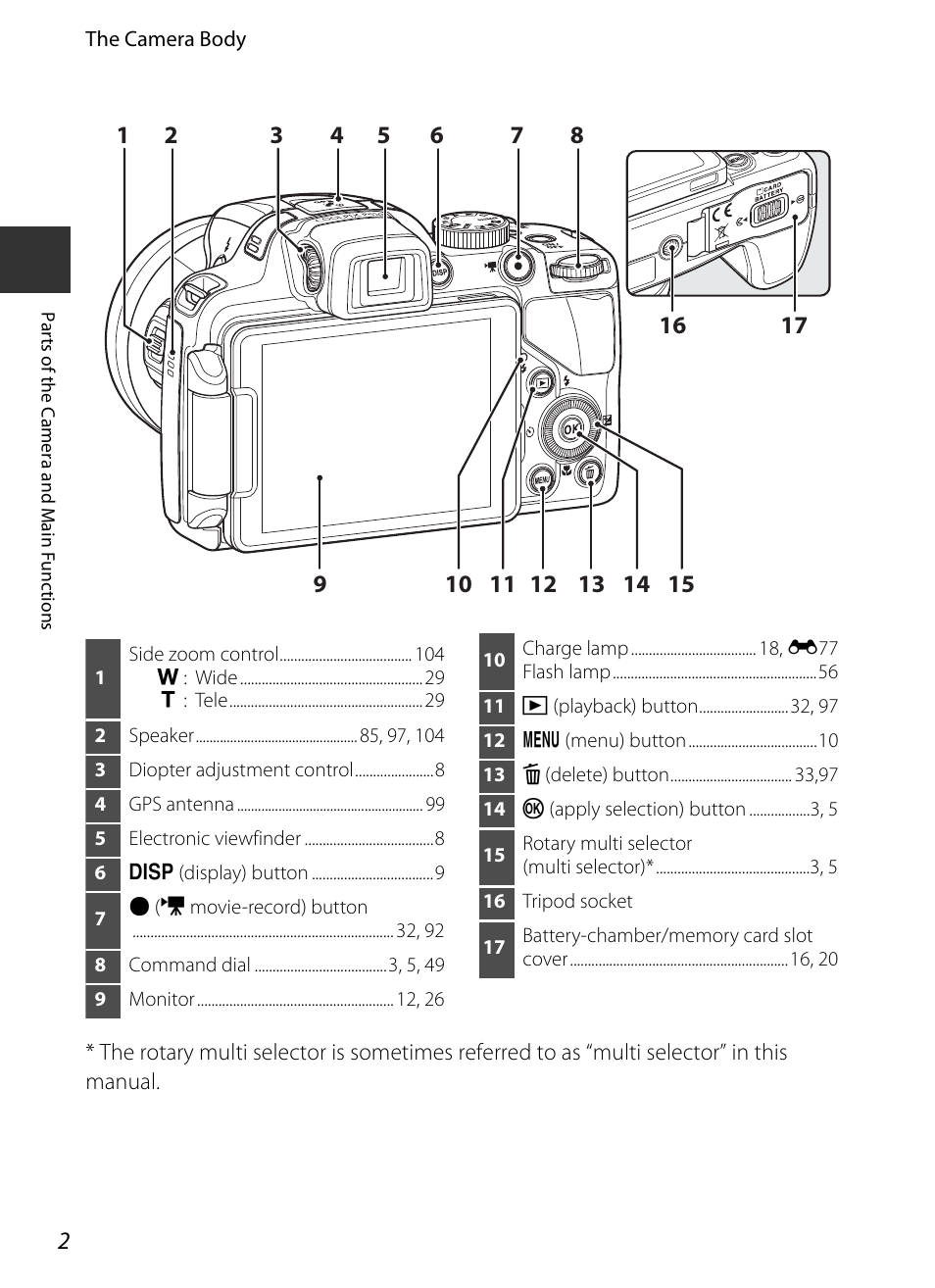 Nikon P520 User Manual | Page 20 / 244