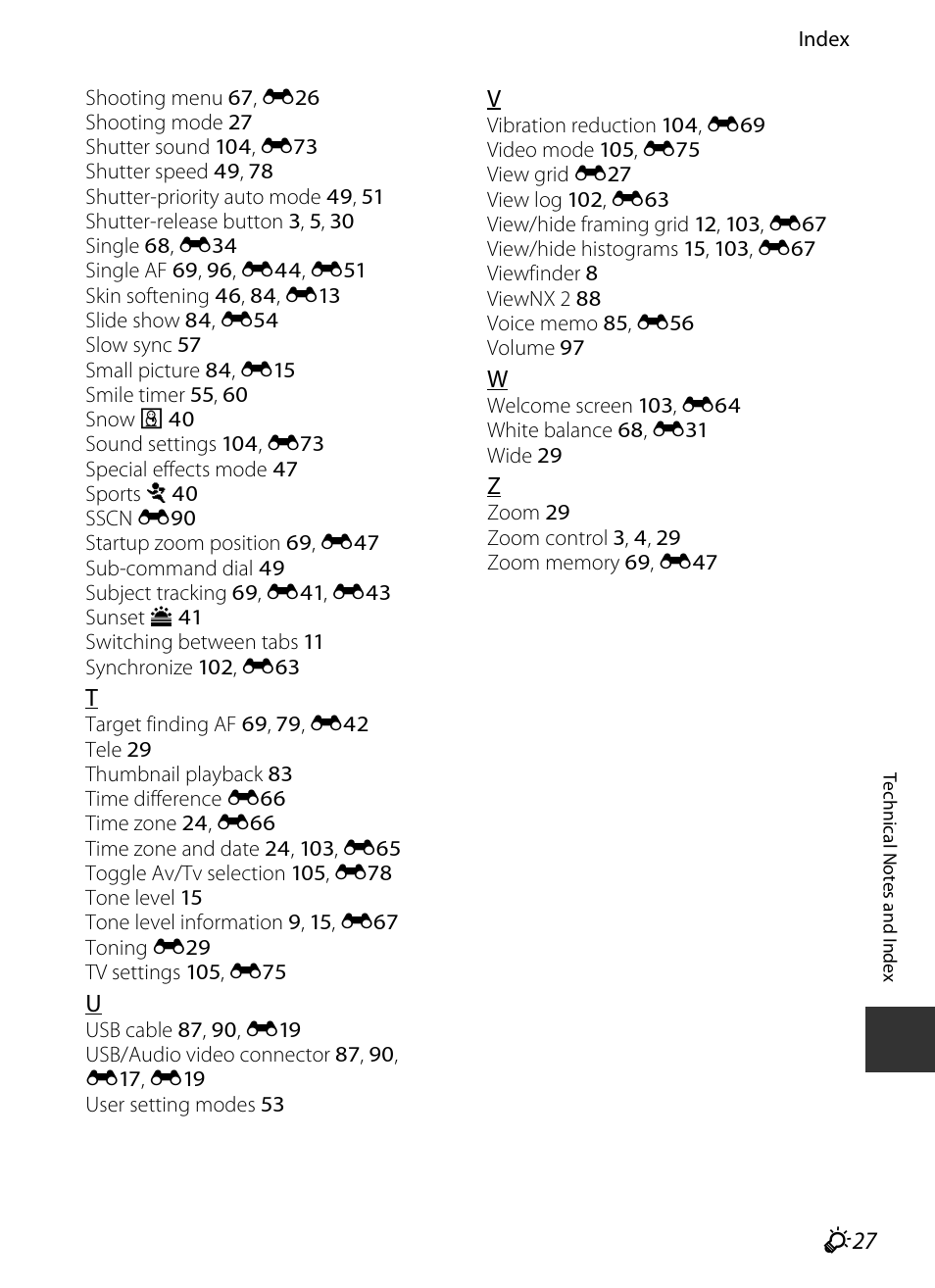 Nikon P520 User Manual | Page 243 / 244