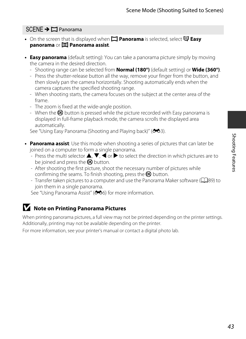 A43) | Nikon P520 User Manual | Page 61 / 244