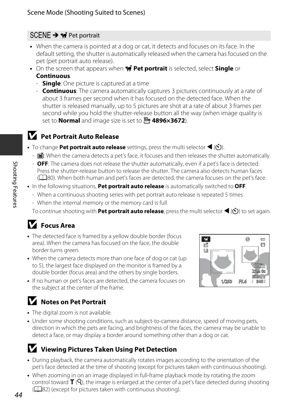 A44) w, A44) | Nikon P520 User Manual | Page 62 / 244