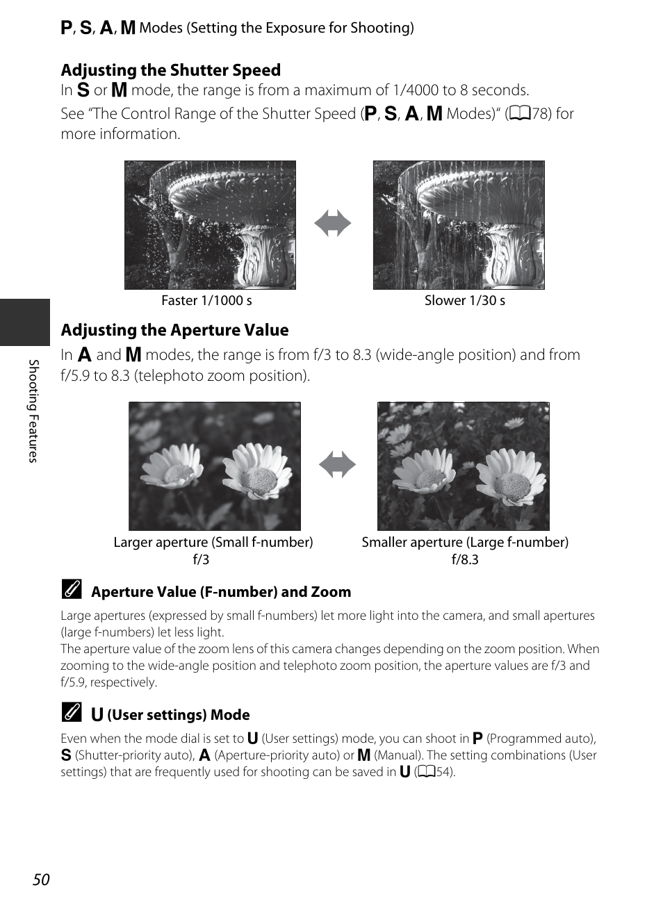 A50) | Nikon P520 User Manual | Page 68 / 244