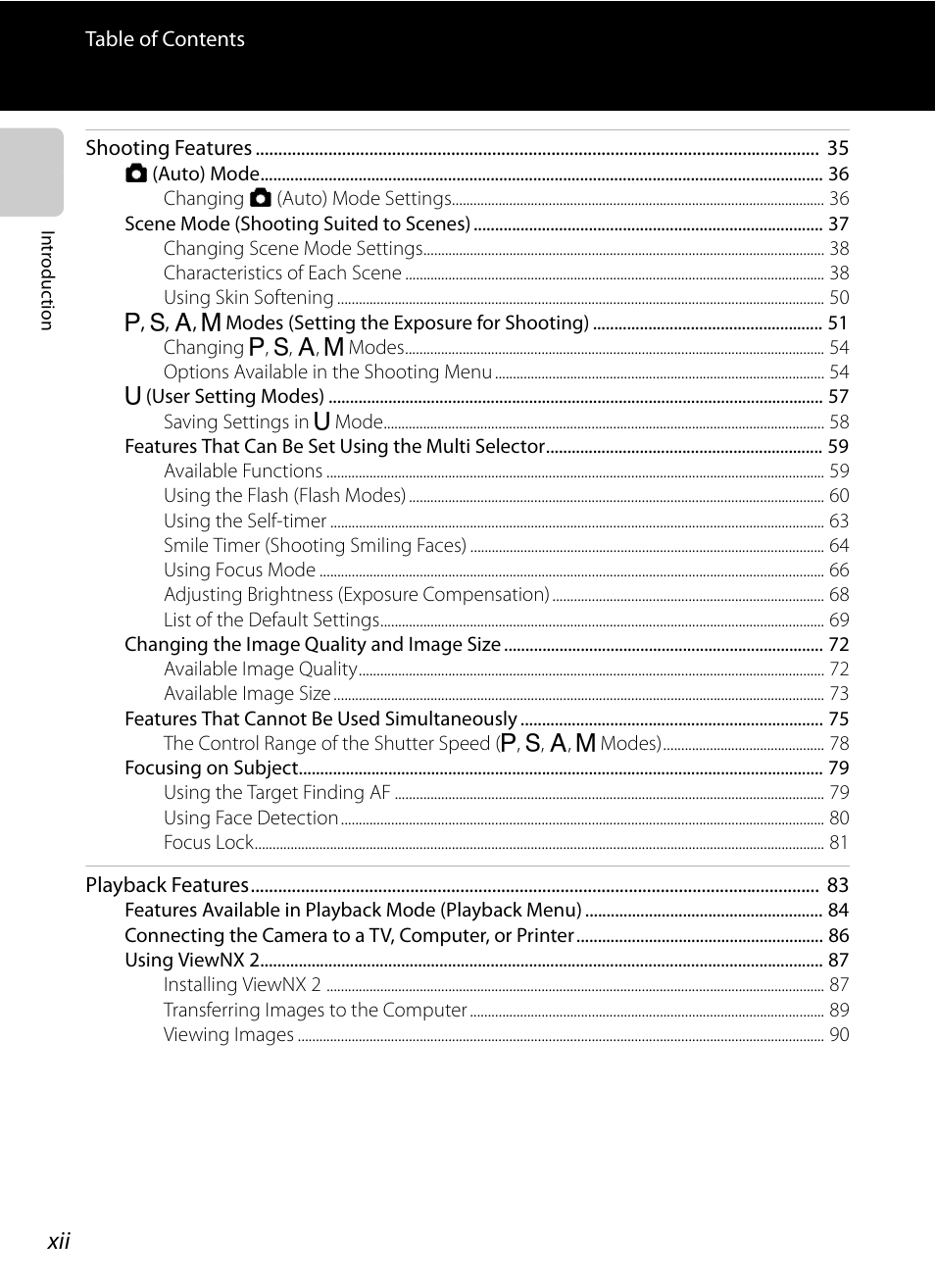 Nikon P310 User Manual | Page 14 / 244