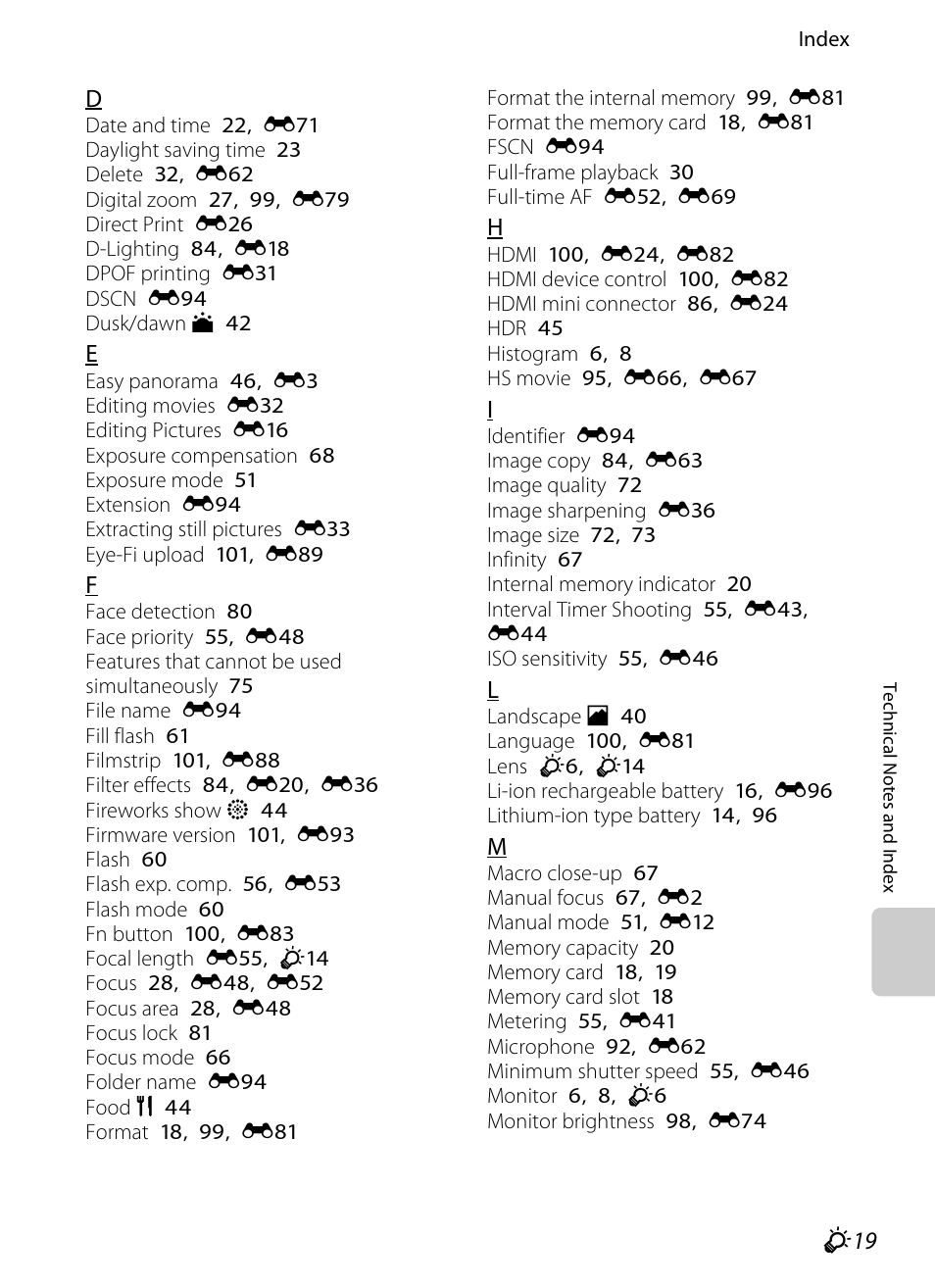 Nikon P310 User Manual | Page 239 / 244