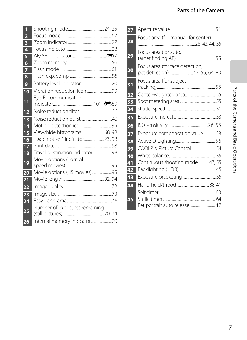 Nikon P310 User Manual | Page 25 / 244