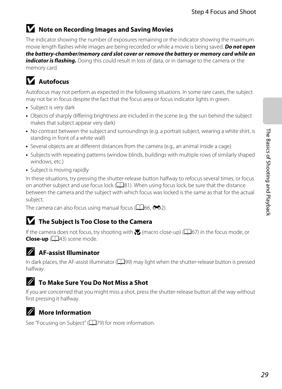 Nikon P310 User Manual | Page 47 / 244