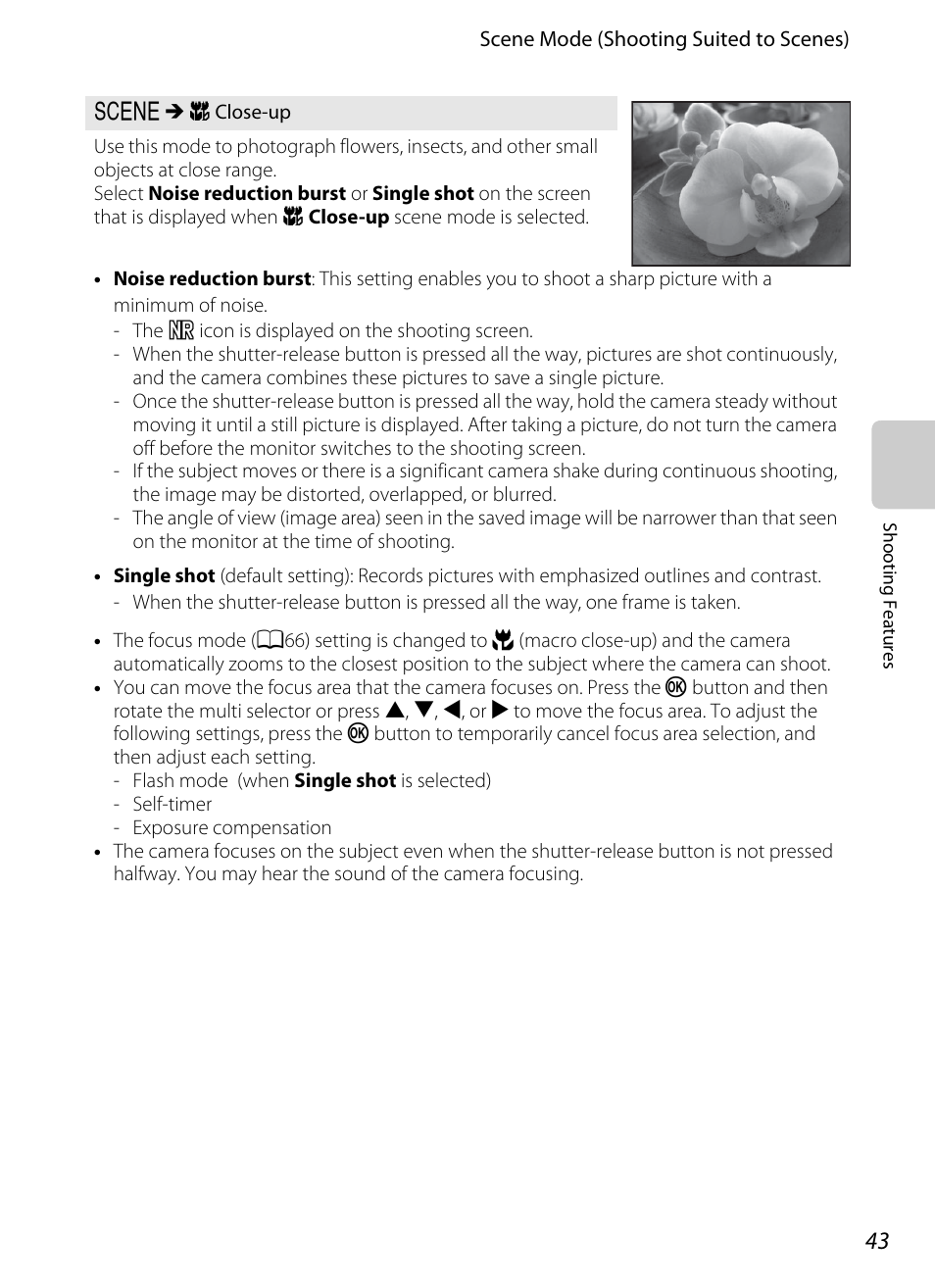 A43) sce, A43) | Nikon P310 User Manual | Page 61 / 244