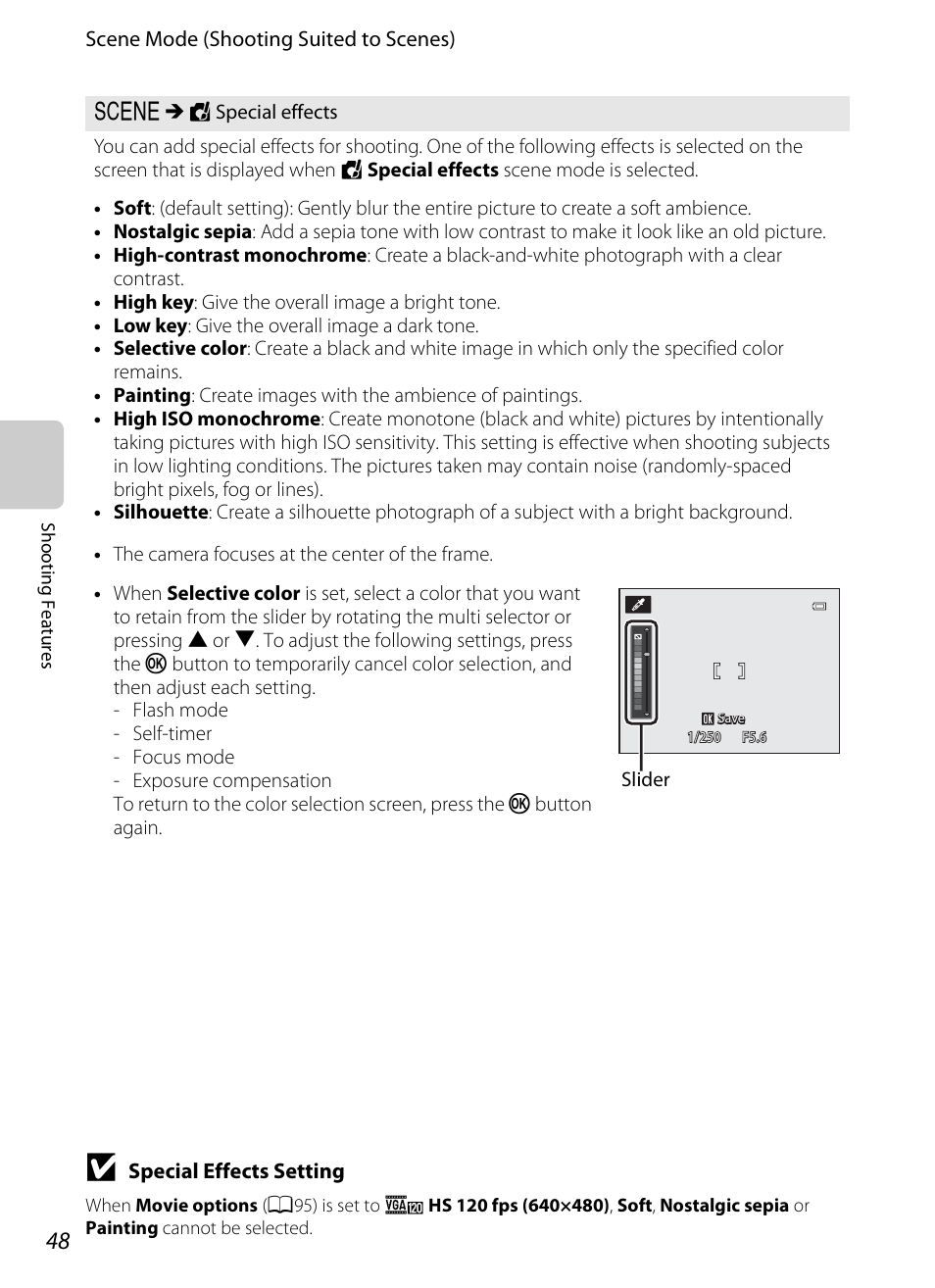 A48) | Nikon P310 User Manual | Page 66 / 244