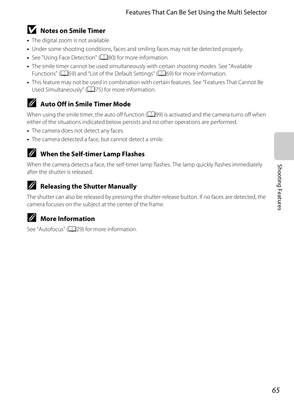 Nikon P310 User Manual | Page 83 / 244