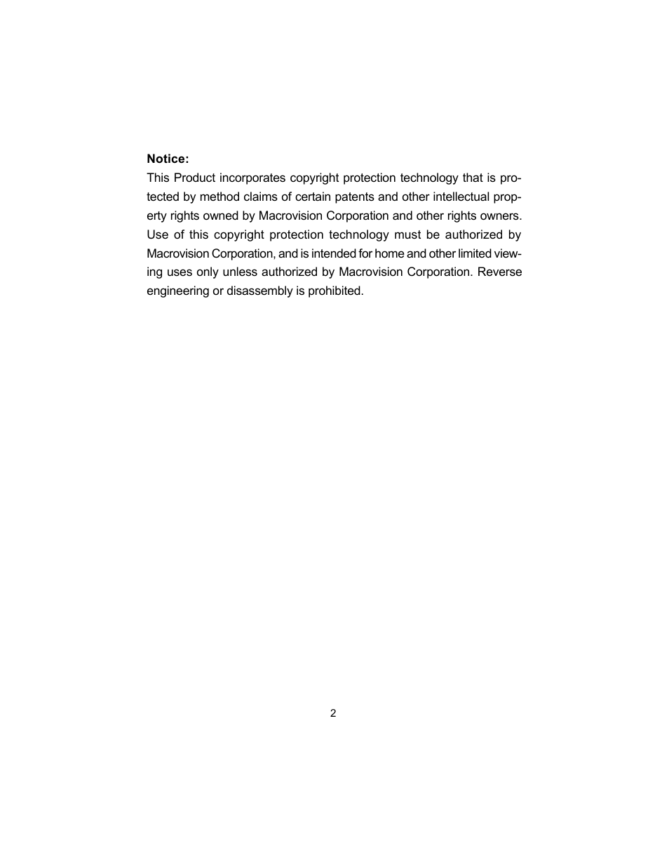 Audiovox D1705 User Manual | Page 2 / 33